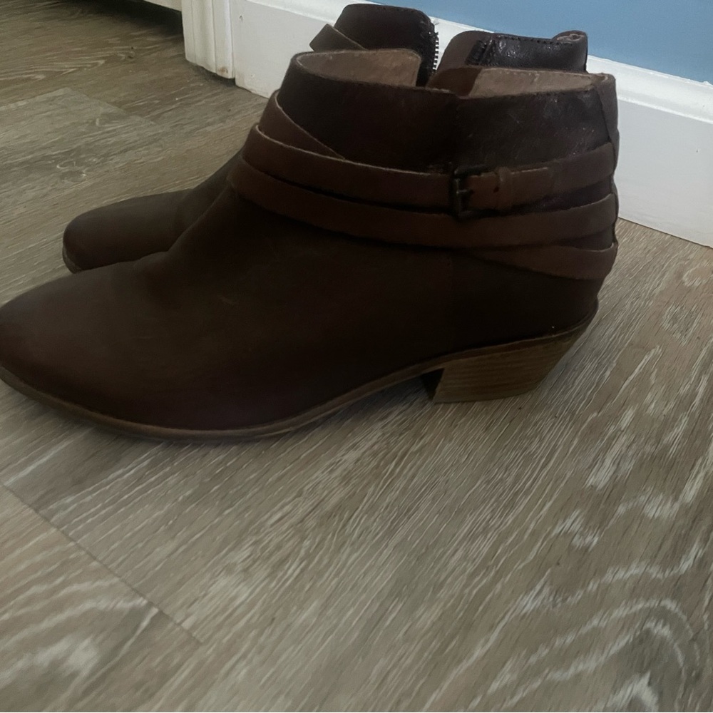 Fat Face Brown Ankle Boots
